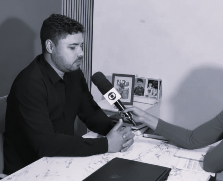 Dr. Daniel Machado durante entrevista